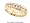 OUR BEST Mens Comfort Fit 14k. Solid Gold 1 Full ctw. Genuine Diamond Accu Set Wedding Band, White Gold