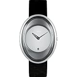 Alessi Ladies AL19002 Millennium Black Strap Watch by alessi