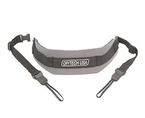 OP/TECH USA 1511372 Pro Loop Strap for cameras and binoculars- neoprene (Steel)