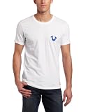 True Religion Mens Short Sleeve Crewneck Tee With Puff Logo Print 41de92MgzVL. SL160 True Religion Mens Short Sleeve Crewneck Tee With Puff Logo Print