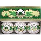 Roger & Gallet Fern (UniSex) Fragranced Gift Box Set of 3 x 3.5 oz Soaps