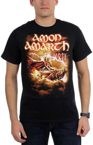Authentic AMON AMARTH Band Deceiver Of The Gods Thor Tour T-Shirt S NEW