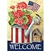 Toland Home Garden Patriotic Watering Can Garden Flag 118224
