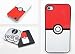 Pokemon Pokedex Pokeball Pokedeck Retro hard case cover for iPhone 4 4S vintage version