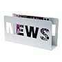 PT PT0024WH Zeitungsst�nder News Metall wei� von PT