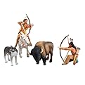 Schleich Sioux Hunters Play Set