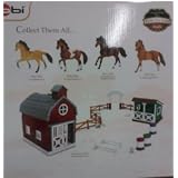 bbi Equestrian Center Appaloosa Horse Playset