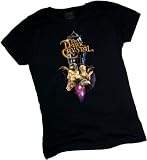 Crystal Quest -- The Dark Crystal Crop Sleeve Fitted Juniors T-Shirt