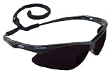Jackson 3020121 Nemesis Safety Glass Black Frame Smoke Lens Anti Fog 1 Each