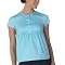 Isaac Mizrahi for Target® String Tie Baby Doll Top - Aqua