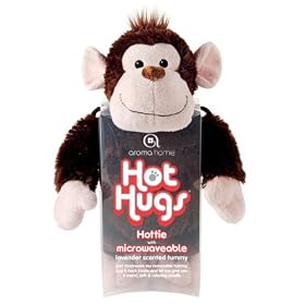Aroma Home Hot Hugs Microwavable Warmer -Monkey