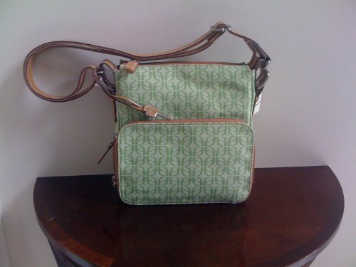 New Authentic Fossil Marley Camera Bag (Green)