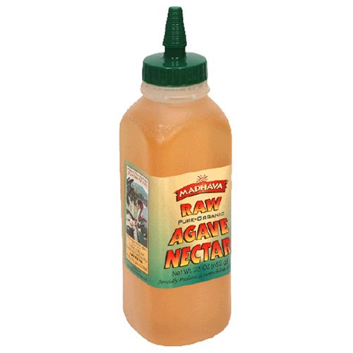 Madhava Pure Organic Raw Agave Nectar, 23-Ounce Bottles (Pack of 6) by Madhava