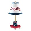 Atlanta Braves MLB Wooden Table Lamp