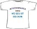 Bild: Motorradfahrer 2012 - wie geil ist das denn; T-Shirt wei�
