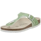 Birkenstock Gizeh Birko-Flor Thong,Green Wash,40 Regular EU