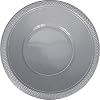20 Plastic Bowls 355ml - Silver Sparkle
