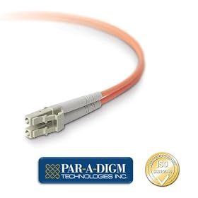 Fiber Optic cable LSZH LC LC 2 meter 6 feet 50/125 Multimode Duplex PAR-A-DIGM