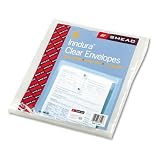 SMEAD MANUFACTURING CO. / Ultracolor expandable poly string tie envelopes, top load, clear, 5/pack / SMD89540 / Sold as 1 Pack / Mfr Part # 89540 \*/ Ultracolor expandable poly string tie envelopes, t