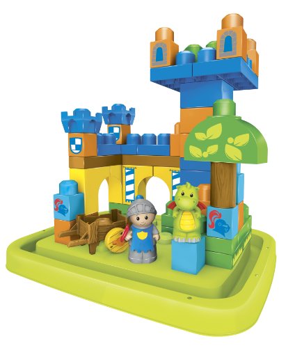 Imagen 2 de Megabloks - 06616U - Edad primer juguete - Maxi - Baril Castillo Dragons