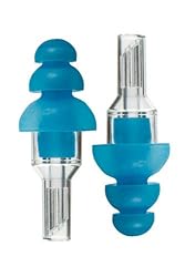 Etymotic Research ER20 High-Fidelity Earplugs (Baby Blue with Clear Stem)