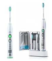 Philips HX 6932/34 Sonicare FlexCare, elektrische Schall-Zahnbürste + 2. Handstück + 1 Ersatzbürstenkopf Standard (limitierte Edition)