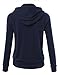 LE3NO Womens Comfortable Zip Up Fleece Hoodie Jacket