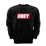 Obey Logo Novelty Sweater S-XXL Graffitti