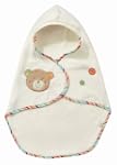Fehn 091618 Einschlagdecke Teddy, ecru
