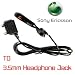 3.5mm Stereo Earphone Adapter Sony Ericsson (WITH MICROPHONE)