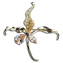 Elegant Golden Maple Leaf Brooch