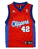 Elton Brand Youth Jersey: adidas Red Replica #42 Los Angeles Clippers Jersey - Medium (10-12)