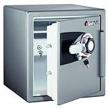 SentrySafe OS3421 Combination/Tubular Key Home Safe, 101lbs, 1.2 Cu. Ft., Gunmetal Gray
