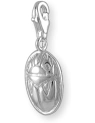 MELINA Charms clip on pendant Egypt scarab sterling silver 925