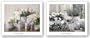 Posate and Tante Tazze Bianche Set by Danka Weitzen 28"x22" Art Print Poster