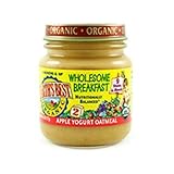 Earth's Best Organic 2nd Wholesome Breakfast, Apple Yogurt Oatmeal, 4.5-Ounce Jars (Pack of 12)