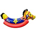 Rocking Hobby Horse for Pool/Lawn - Blue/ Red/ Yellow