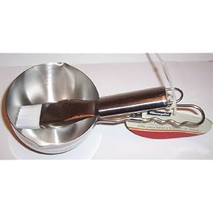 ABC Products Charmglow ~ Stainless Steel BBQ Sauce Pot and Basting Brush by 
