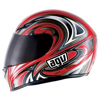 AGV K-3 Basic Evil red-silver-gunmetal XXL (63-64)