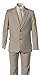 Boys Slim Fit Khaki Tan Suit in Toddlers to Boys Sizing