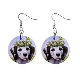 Dalmation Earrings Limited Edition Flowers