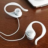 Buds Retractable Surround-Sound Earbuds, White