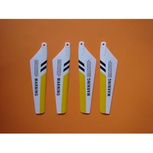 Syma S107 Metal Gyro RC Helicopter Main Yellow Color Blades Set & AC Charger Syma S107 Metal Gyro RC Helicopter Main Yellow Color Blades Set & AC Charger