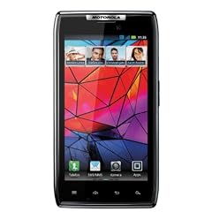 Motorola RAZR Smartphone (10,9 cm (4,3 Zoll) AMOLED Display, 8 Megapixel Kamera, Dual Core Prozessor, Micro-SIM only) schwarz