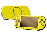 PlayStation Portable 3000 (PSP-3000) Skin - NEW - LEMON YELLOW system skins ....