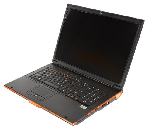 Hypersonic SR7-R1 17 Laptop (2.4 GHz Intel Core 2 Duo T7700 Processor, 2 GB RAM, 250 GB Hard Drive, DVD Drive, Vista Premium) Glossy