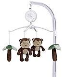 NoJo Little Bedding Jungle Time Musical Mobile (Discontinued by Manufacturer) by Crown Crafts Inc [並