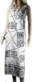 Ladies Black and White Abstract Cocktail Dress for women **CLEARANCE**