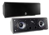 Pyle Home PSC5 Dual 2-Way 5-Inch 300-Watt Center-Channel Speaker