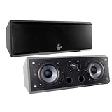 Pyle Home PSC5 Dual 2-Way 5 inch 300-Watt Center-Channel Speaker